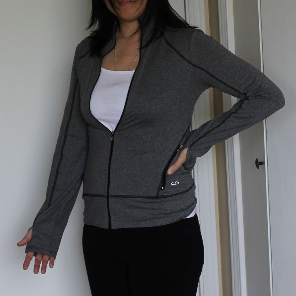 Gray/Black Champion Performance Jacket